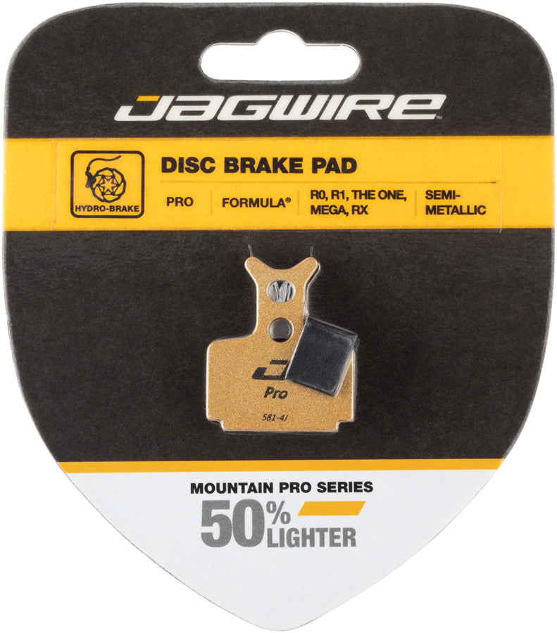 Load image into Gallery viewer, Pack of 2 Jagwire Mountain Pro Alloy Backed Semi-Metallic Disc Brake Pads
