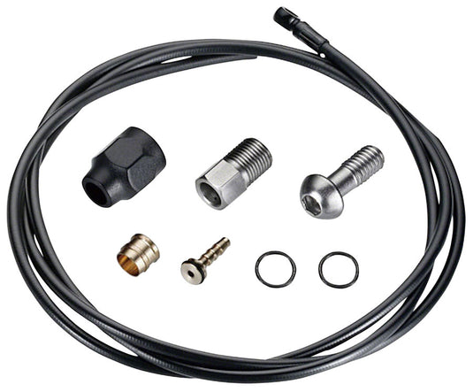 TRP Tubing Replacement Kit with Banjo, 5.5 x 2000mm Black
