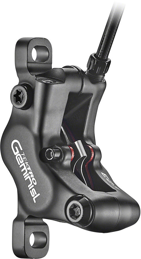 Load image into Gallery viewer, Tektro HD-M535 Disc Brake and Lever - Rear, Hydraulic, Post Mount, Black
