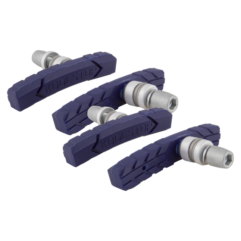 Load image into Gallery viewer, Koolstop-Brake-Shoe-Threaded-Post-Universal-BRPD0319PO2-Bicycle-Brake-Pads
