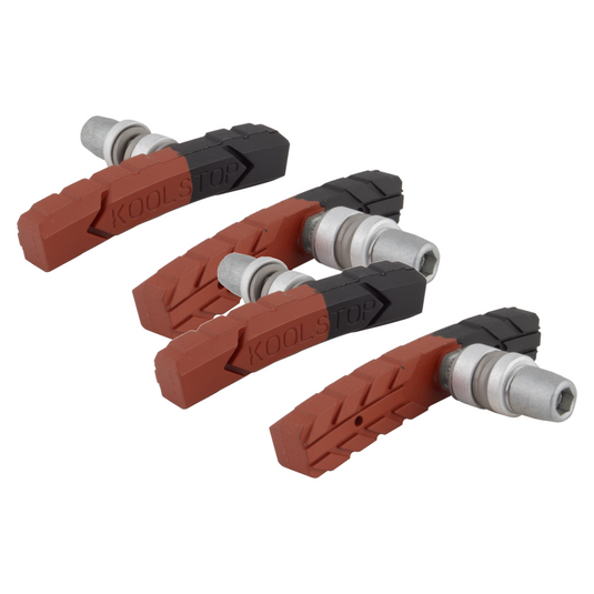 Koolstop-Brake-Shoe-Threaded-Post-Mountain-Bike-BRPD0323PO2-Bicycle-Brake-Pads