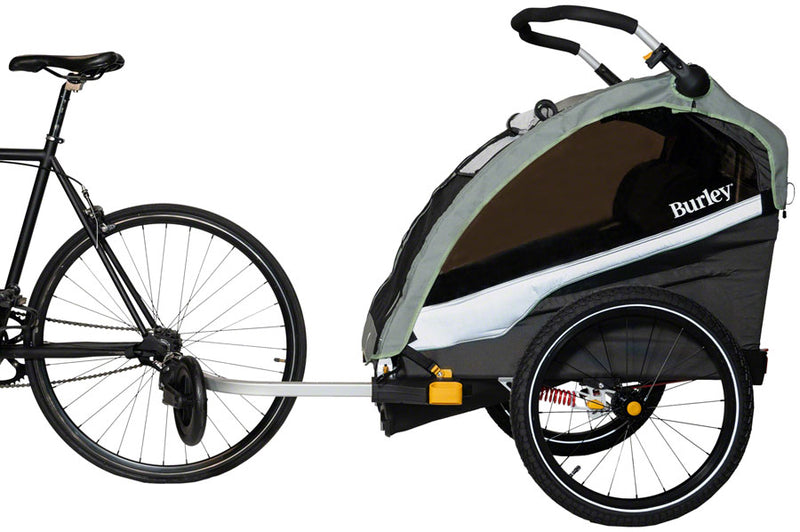 Load image into Gallery viewer, Burley D'Lite X Child Trailer - Single, Sage Green
