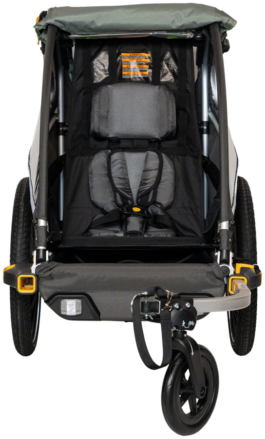Load image into Gallery viewer, Burley D'Lite X Child Trailer - Single, Sage Green
