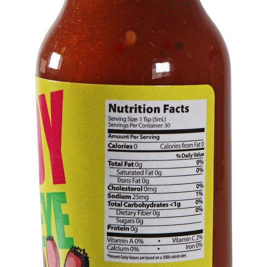 Beady Eye Prickly Pear Hot Sauce, 5oz bottle