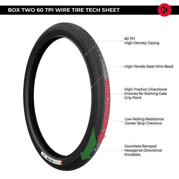 Load image into Gallery viewer, Box Components Box Two Tires 29x2.35 Wire TPI Bk/Skn
