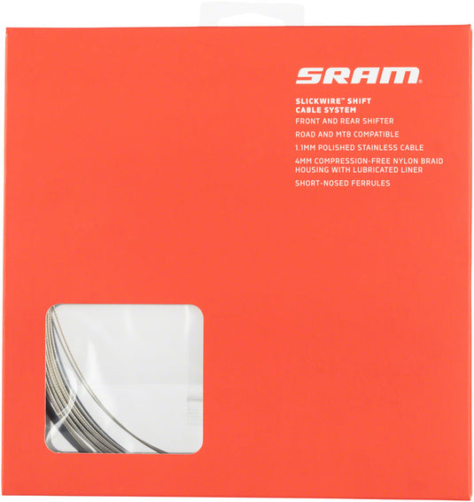 SRAM-Slick-Wire-Road-Mountain-Shift-Set-Shift-Cable-and-Housing-Sets-4mm-Bicycle-Shift-Cable-and-Housing-Sets