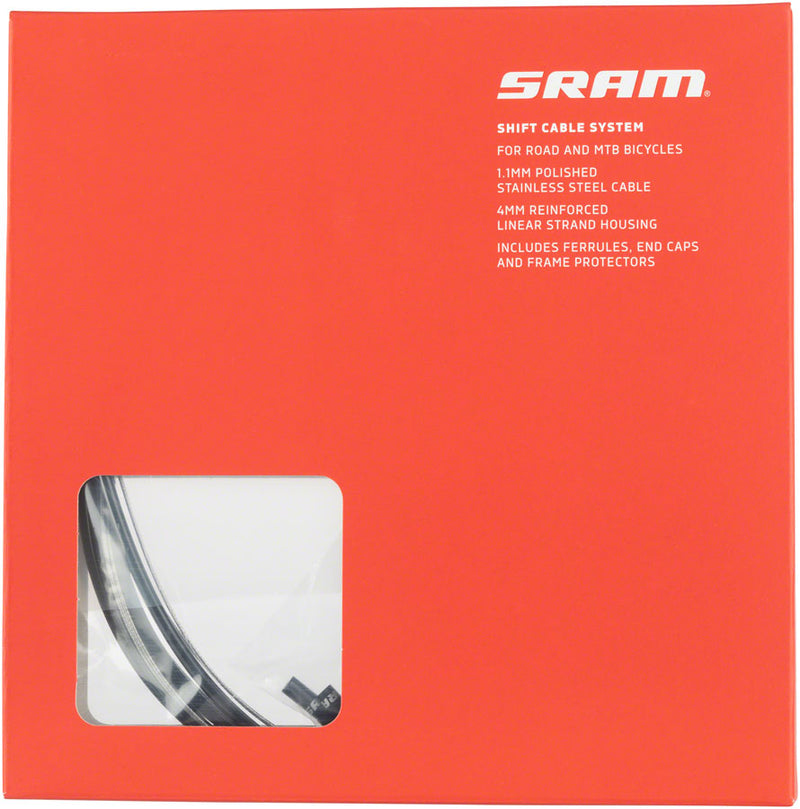 Load image into Gallery viewer, SRAM-Road-Mountain-Shift-Set-Shift-Cable-and-Housing-Sets-4mm-Bicycle-Shift-Cable-and-Housing-Sets

