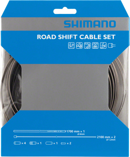 Shimano-OT-SP41-Stainless-Shift-Cable-Shift-Cable-and-Housing-Sets-Bicycle-Shift-Cable-and-Housing-Sets