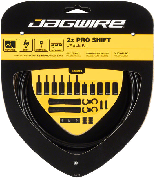 Jagwire-Pro-Shift-Kit-Shift-Cable-and-Housing-Sets-Bicycle-Shift-Cable-and-Housing-Sets