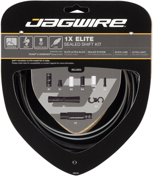 Jagwire-1x-Elite-Sealed-Shift-Cable-Kit-Shift-Cable-and-Housing-Sets-Bicycle-Shift-Cable-and-Housing-Sets