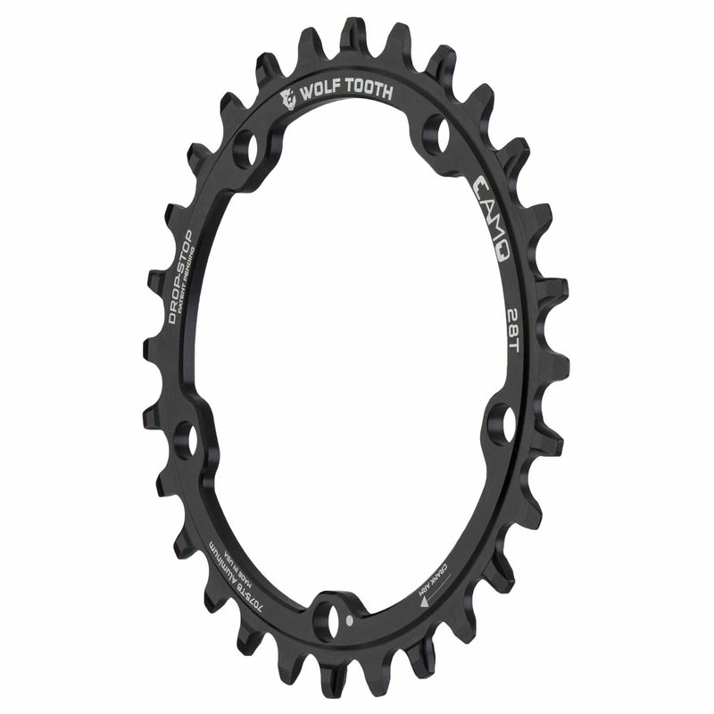 Load image into Gallery viewer, Wolf Tooth CAMO Aluminum 38T Round Drop-Stop Chainring for 1x Drivetrains
