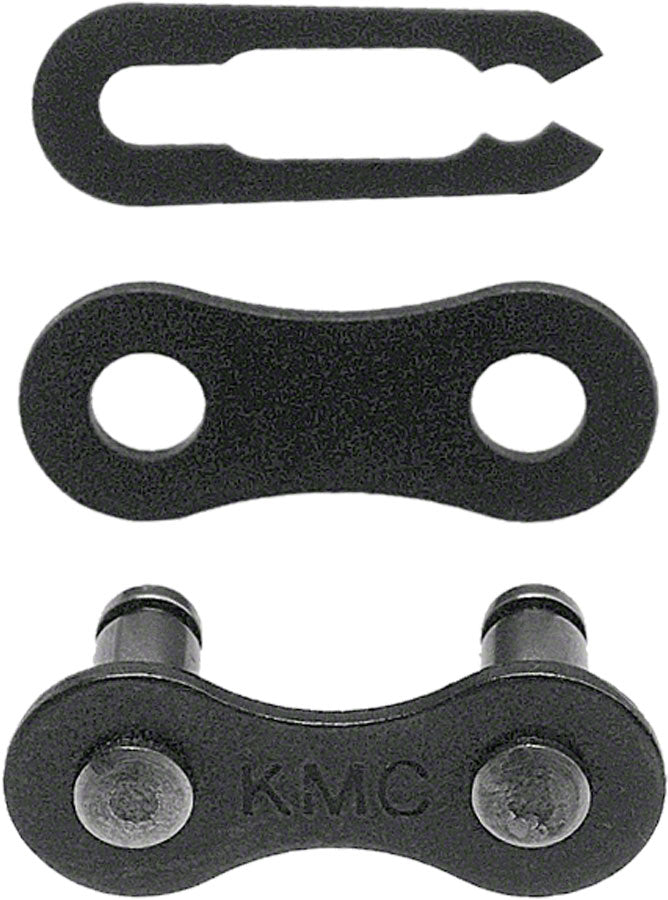 Load image into Gallery viewer, KMC Z410 Master Link - Single Speed 1/2" x 1/8", Black, 25 Pairs
