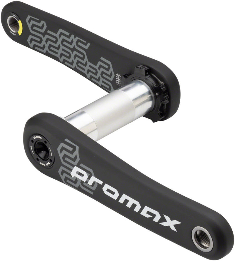 Load image into Gallery viewer, Promax CK-1 Carbon Crankset - 175mm, 2-PC, Direct Mount SRAM 3-Bolt, 30mm Spindle, Black

