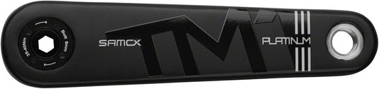 Samox Platinum TM-1 Carbon Crankset - 165mm, 3-Bolt, Direct Mount, 28.99mm (DUB Type) Spindle, Black