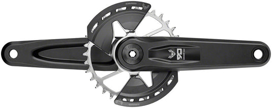SRAM Eagle 90 T-Type Wide Crankset - 175mm, 12-Speed, 32t Chainring, Direct Mount, 2-Guards, DUB Spindle Interface,