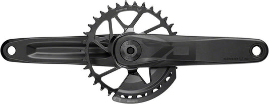 SRAM Eagle 70 T-Type Wide Crankset - 155mm, 12-Speed, 32t Chainring, Direct Mount, 2-Guards, DUB Spindle Interface,