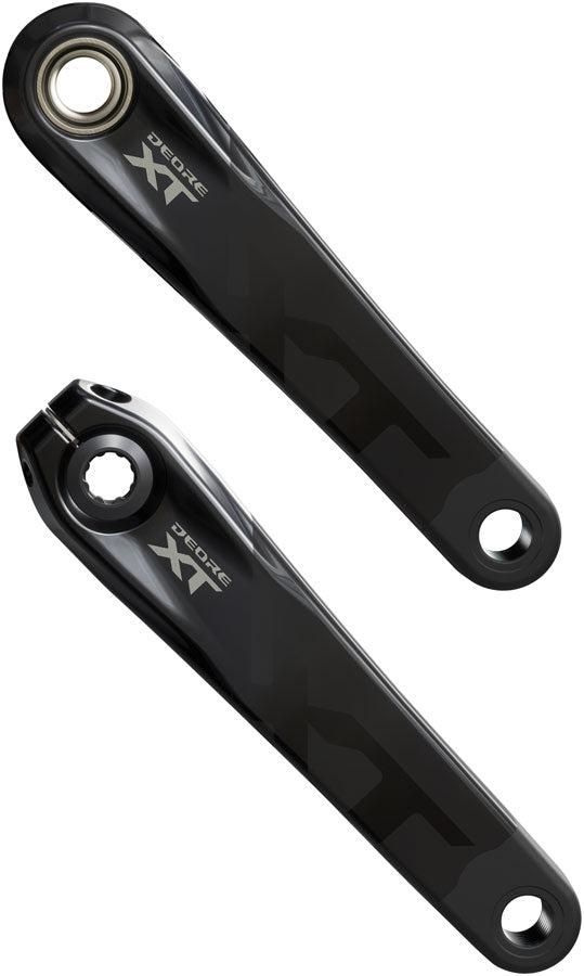 Load image into Gallery viewer, Shimano Deore XT FC-M8200 Crankset - 165mm, 1x, Direct Mount, Hollowtech II Hollow-Forged Crankarms, Black
