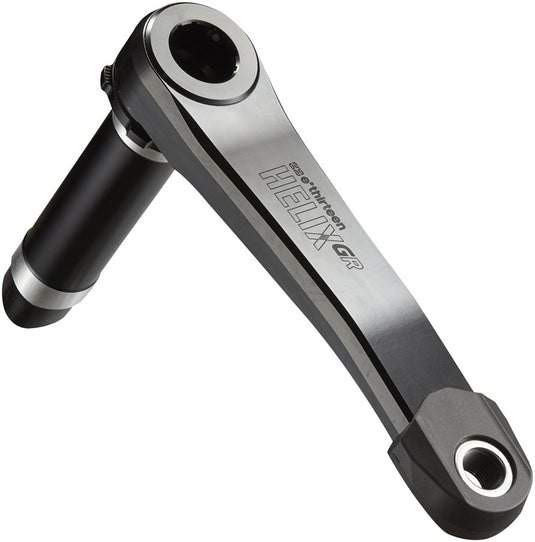 e*thirteen Helix Race GR Crankset - 160mm, 83mm, 30mm Spindle with e*thirteen P3 Connect Interface, Black