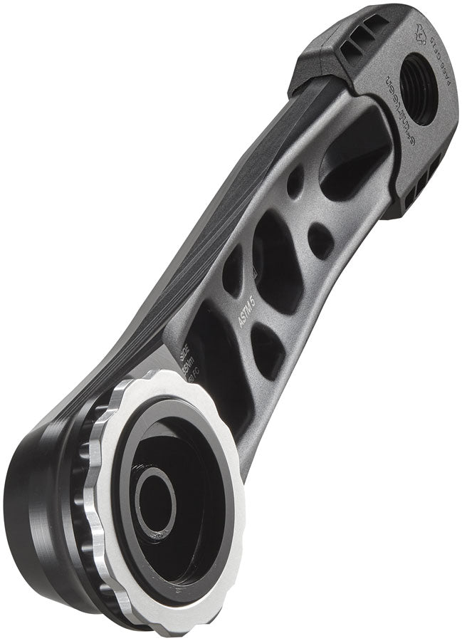 Load image into Gallery viewer, e*thirteen Helix Race GR Crankset - 165mm, 73mm, 30mm Spindle with e*thirteen P3 Connect Interface, Black
