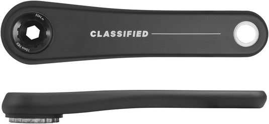 Classified Aero Road Crankset - 170mm, 30mm Spindle, Carbon, Black