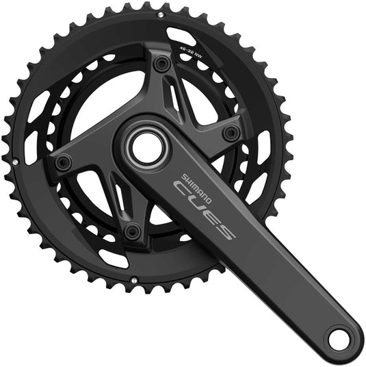 Shimano-CUES-FC-U6040-2-Crankset-175-mm-Double-9-Speed-CKST3351-Bicycle-Crankset