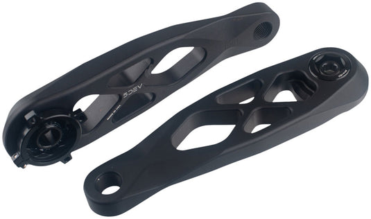 5DEV R-SPEC Trail Enduro Crankset - 165mm, 7050 Billet Aluminum, 3-Bolt DM Chainring Interface, Black