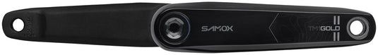 Samox Gold TM-1 Crankset - 155mm, 8-Bolt, Direct Mount, 28.99mm (DUB Type) Spindle, Black