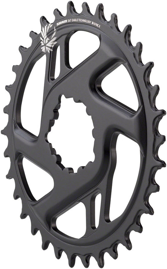 SRAM-Chainring-34t-SRAM-Direct-Mount-Direct-Mount-CK6504-Direct-Mount-MTB-Chainrings