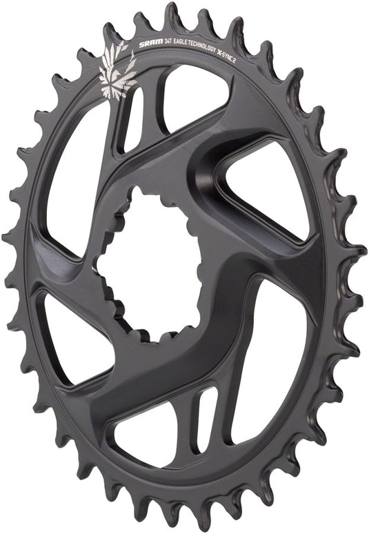 SRAM-Chainring-34t-SRAM-Direct-Mount-3-Bolt-DM-6mm-Offset-CK6505-Direct-Mount-MTB-Chainrings