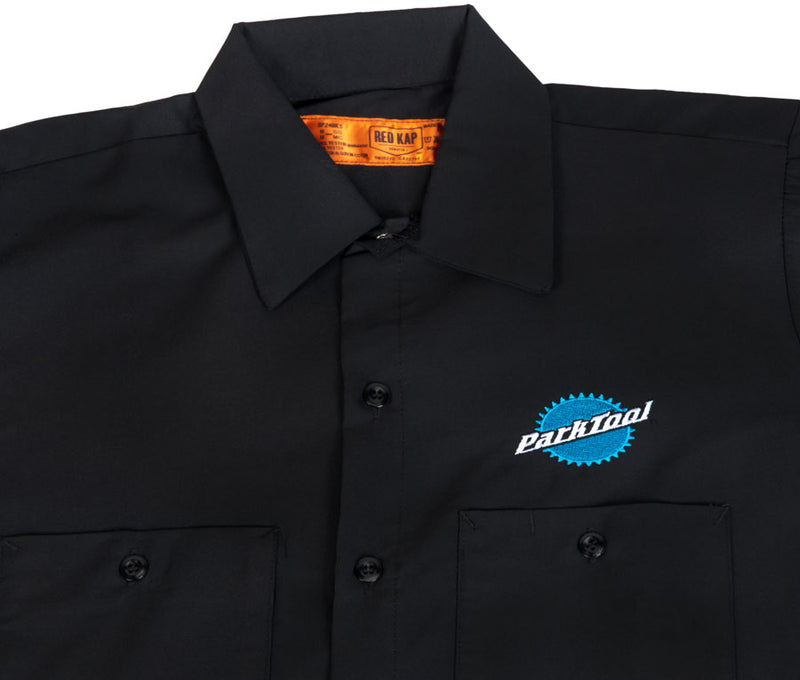 Load image into Gallery viewer, Park Tool MS-3 Mechanic Shirt Black LG Unisex

