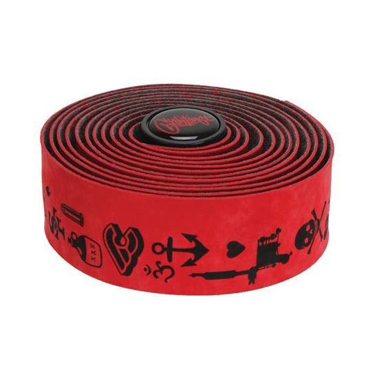 Cinelli-Mike-Giant-Velvet-Handlebar-Tape-Red-BRTP0795-Road-Bar-Tape