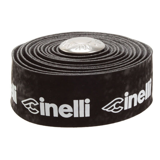 Cinelli-Velvet-Logo-Handlebar-Tape-Black-BRTP0794-Road-Bar-Tape