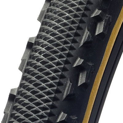 Challenge Tire Gravel Grinder Pro Tire, 700 x 36, Black/Tan NLS