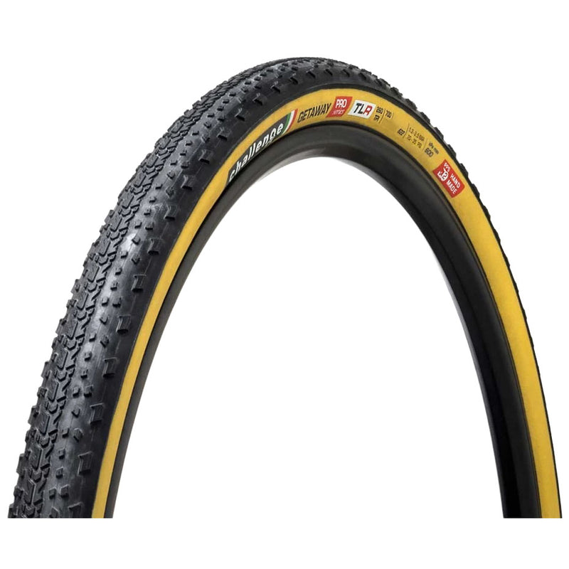 Load image into Gallery viewer, Challenge Tire Getaway Pro TLR 700x50 Gravel Tire Bundle Tubeless, Durable SuperPolyester Casing, SMART Plus Compound
