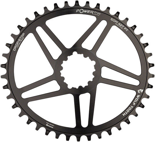 Wolf-Tooth-Chainring-40t-SRAM-Direct-Mount-3-Bolt-DM-6mm-Offset-CR0762-Direct-Mount-MTB-Chainrings