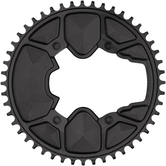 Wolf Tooth Aero Direct Mount 1x Chainring - 50t, 4-Bolt, Drop-Stop ST, Compatible with Shimano Dura-Ace R9200/R9200-P