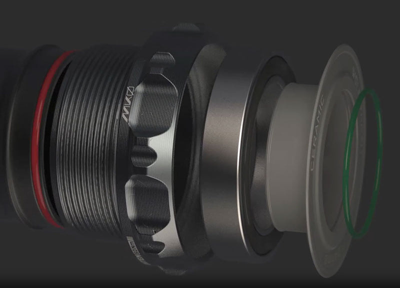 Load image into Gallery viewer, Wolf Tooth MK0 Bottom Bracket - English (BSA), 68/73mm, For 30mm Spindle, Shadow Gray
