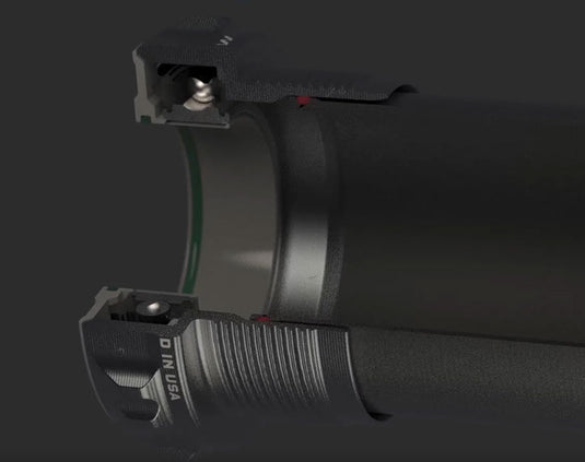 Wolf Tooth MK0 Bottom Bracket - English (BSA), 68/73mm, For 29mm Spindle, Shadow Gray