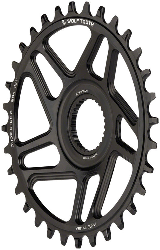 Wolf Tooth Direct Mount Chainrings for Bosch E-Bike Motor Drop-Stop B 34T