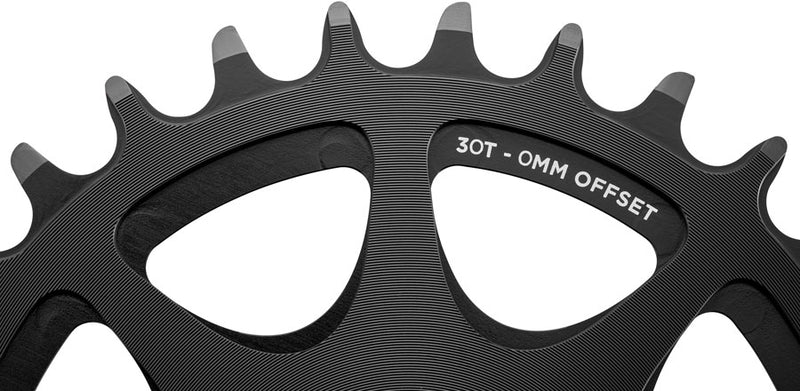 Load image into Gallery viewer, Cane Creek Direct Mount Chainring - 30t, 8-Bolt Direct Mount, 0mm Offset, Black
