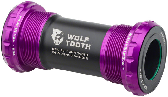 Wolf-Tooth-AlSl-52100-Custom-86-mm-Shimano-Hollowtech-II-Bottom-Bracket-BTBK1277-Bicycle-Bottom-Brackets
