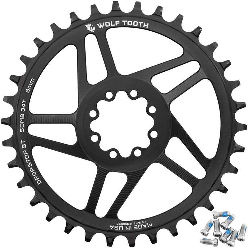 Load image into Gallery viewer, Wolf-Tooth-Chainring-34t-CNRG2700-Direct-Mount-MTB-Chainrings
