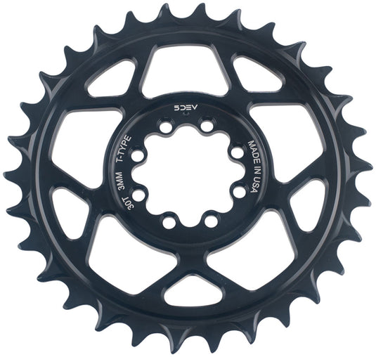 5DEV-Chainring-32t-8-Bolt-DM-3mm-Offset-CNRG2124-Direct-Mount-MTB-Chainrings