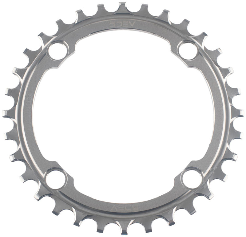Load image into Gallery viewer, 5DEV-Titanium-104-Chainring-Chainrings-CNRG2115
