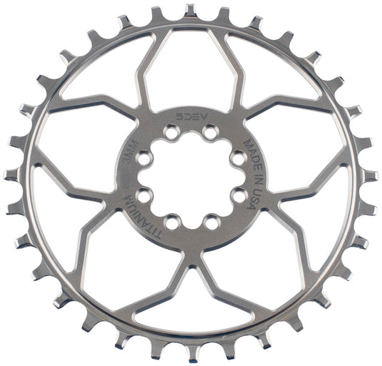5DEV-Chainring-30t-8-Bolt-DM-3mm-Offset-CNRG2208-Direct-Mount-MTB-Chainrings