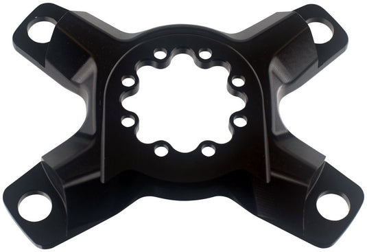 5DEV RGXC Crank Spider - 8-Bolt, Asymmetric 110 BCD, Aluminum, For use with Dura-Ace 12-Speed Chainrings, Black