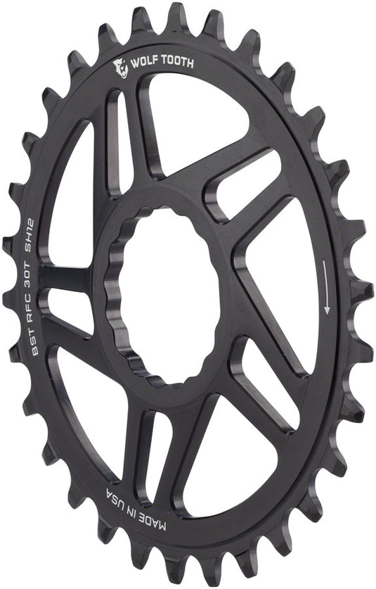 Wolf-Tooth-Chainring-30t-Cinch-Direct-Mount-Cinch-DM-3mm-Offset-CR8118-Direct-Mount-MTB-Chainrings