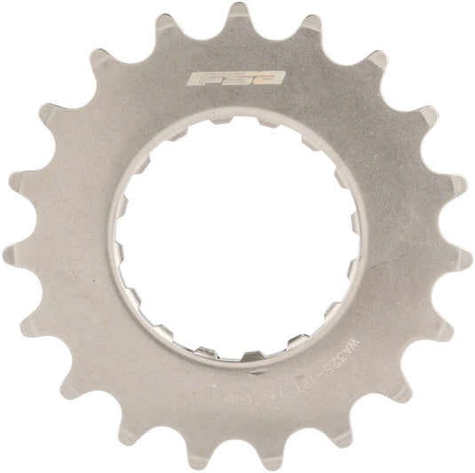 Full Speed Ahead WA325 eBike Sprocket for GEN 2 Bosch - 19t, 2.5mm Offset, Stainless Steel, Polished Silver