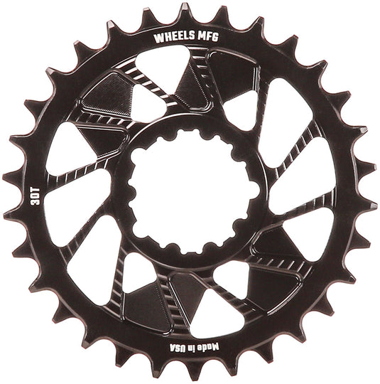 Wheels-Manufacturing-Chainring-30t-Direct-Mount-SRAM-3-Bolt-3-bolt-DM-3mm-offset-CNRG2490-Direct-Mount-MTB-Chainrings