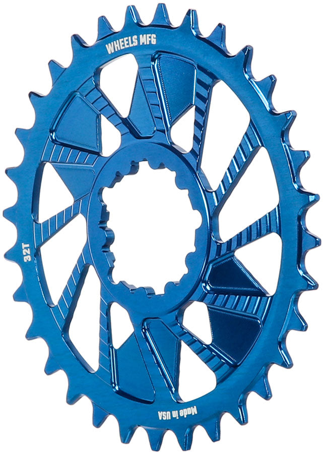 Load image into Gallery viewer, Wheels Manufacturing Direct Mount Chainring - 32t, SRAM 3-Bolt Direct Mount, 3mm Offset, Compatible with Hyperglide+
